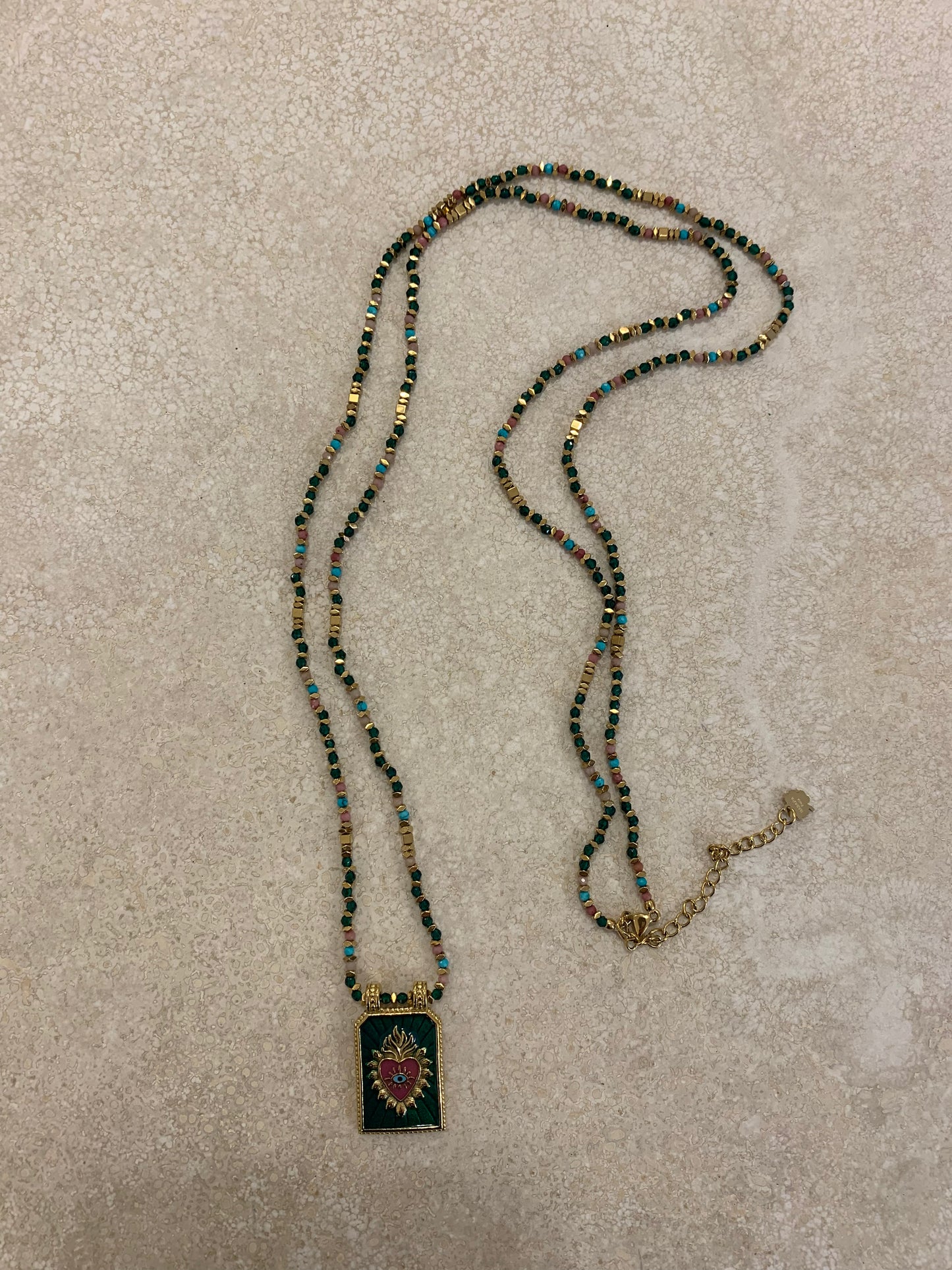 Collana Placchetta Cuore