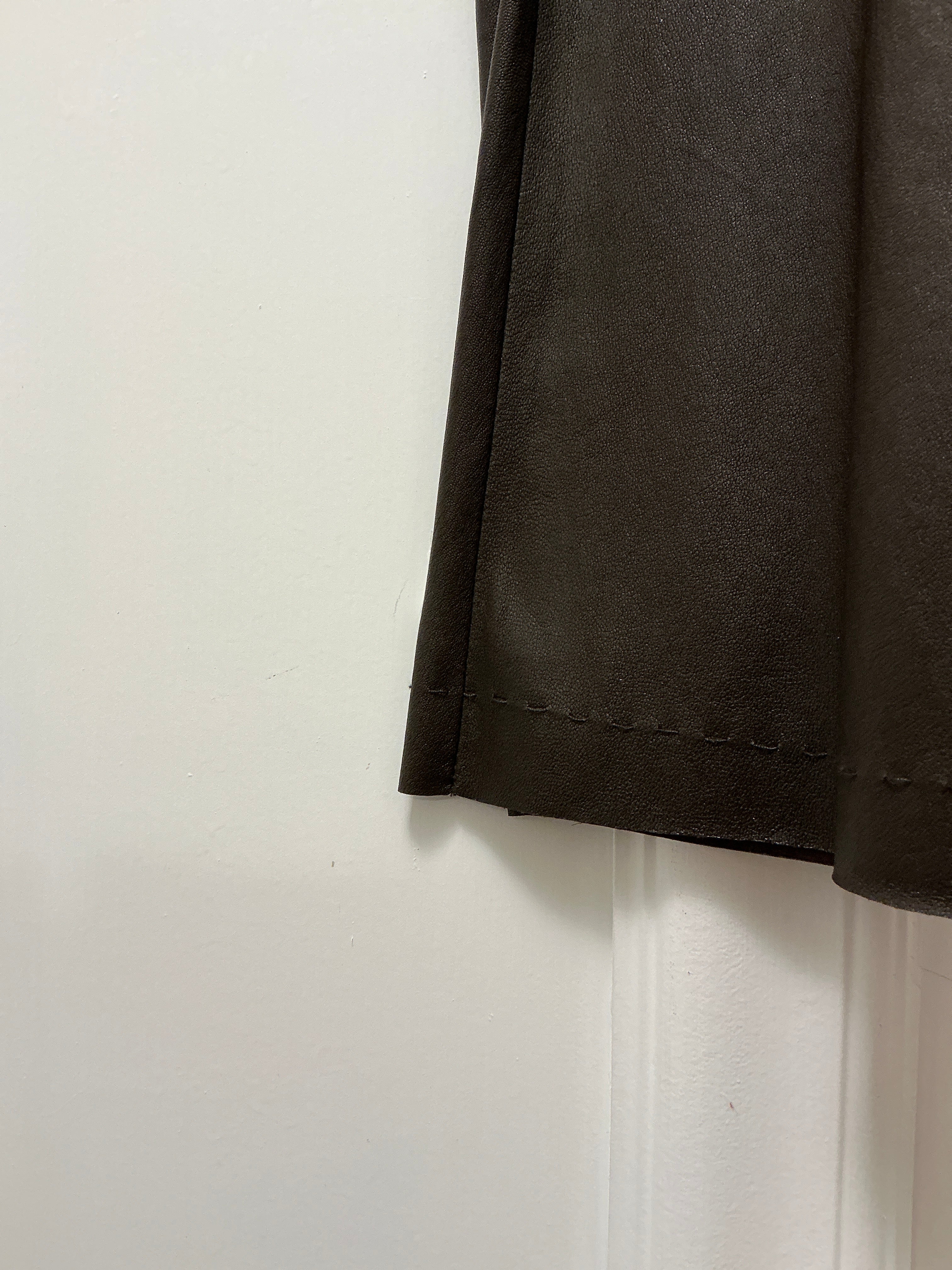 Pantaloni Trombetta Pelle