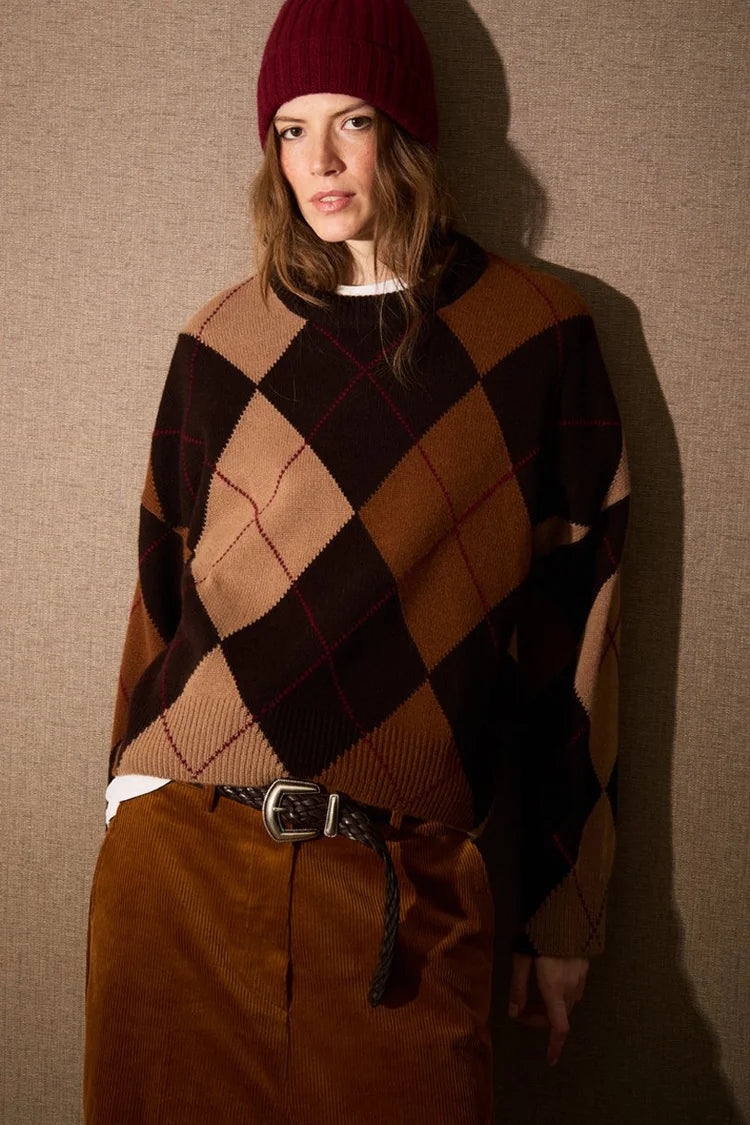 Girocollo Check Be Suprime