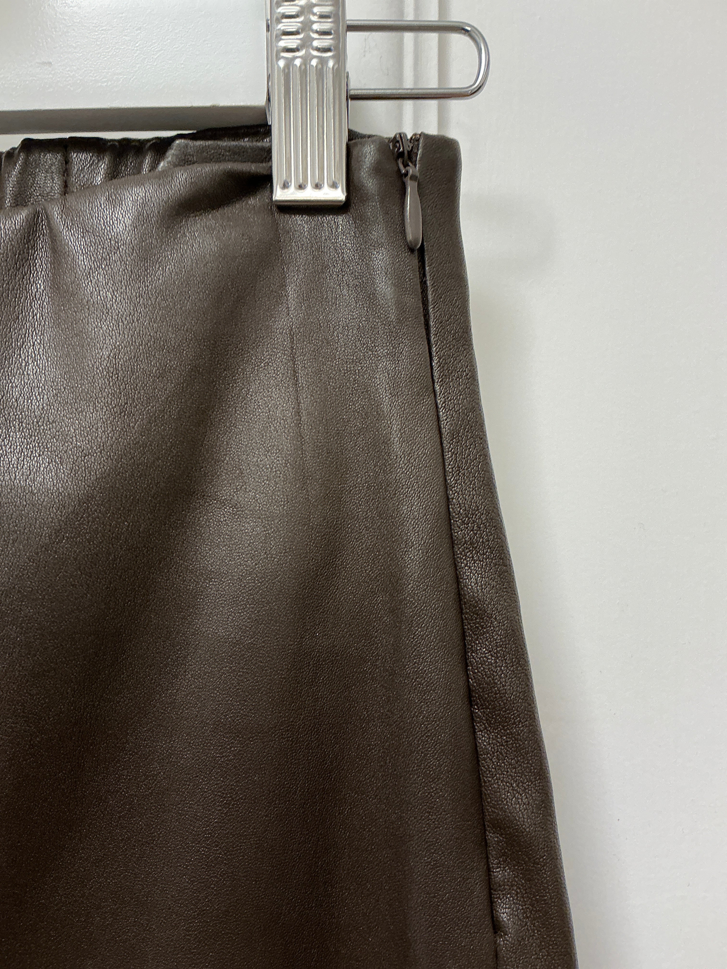 Pantaloni Trombetta Pelle