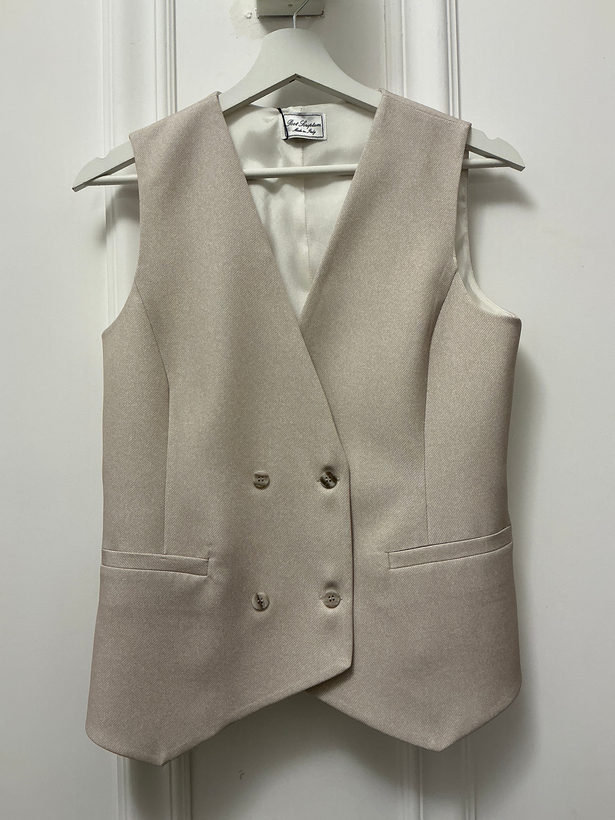 Post Scriptum Gilet Doppiopetto