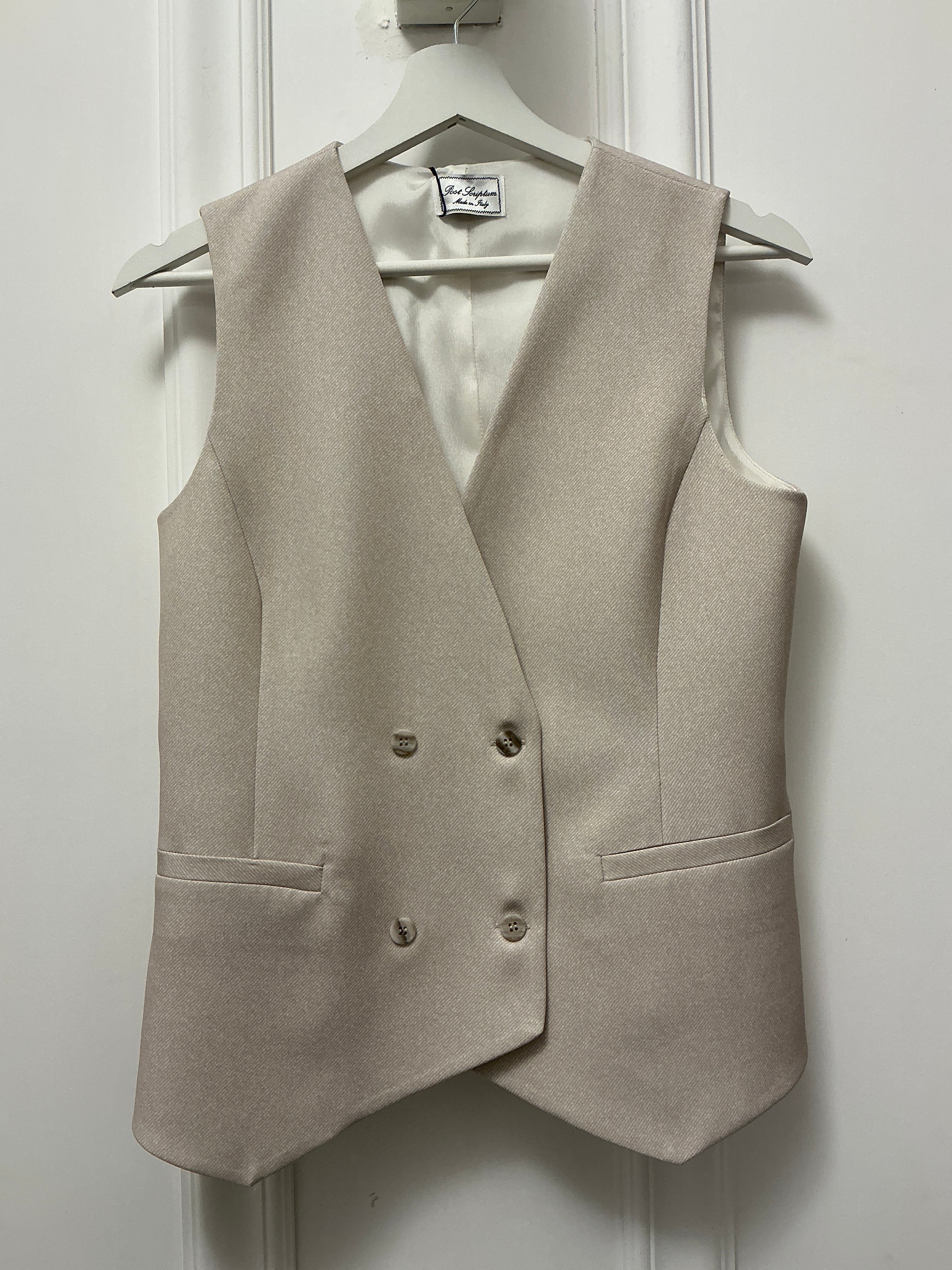 Post Scriptum Gilet Doppiopetto