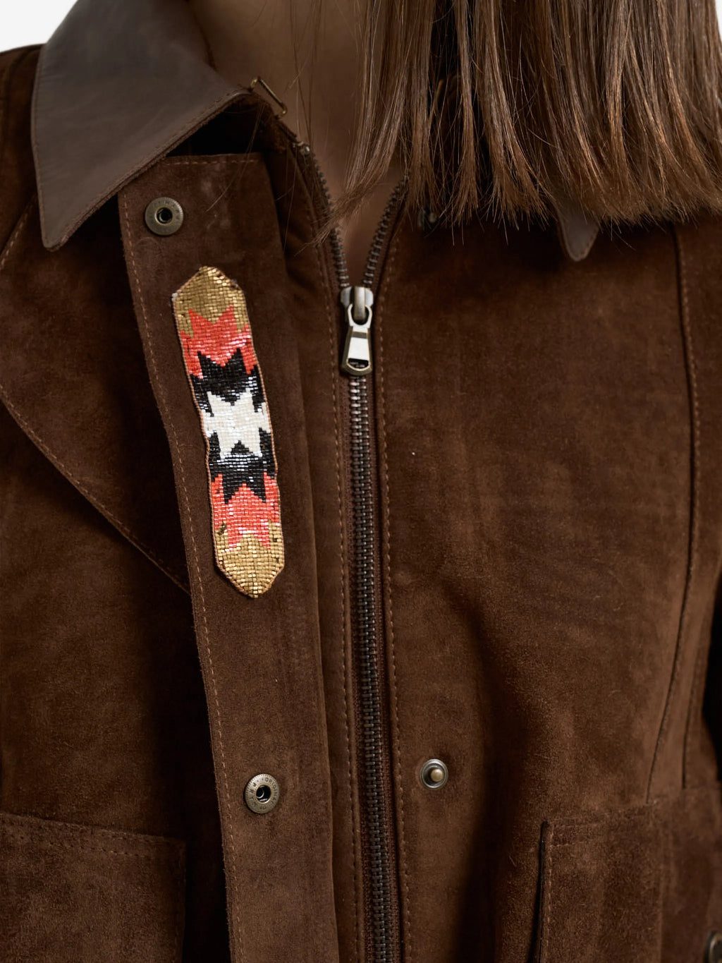 Giacchino Corto Camoscio