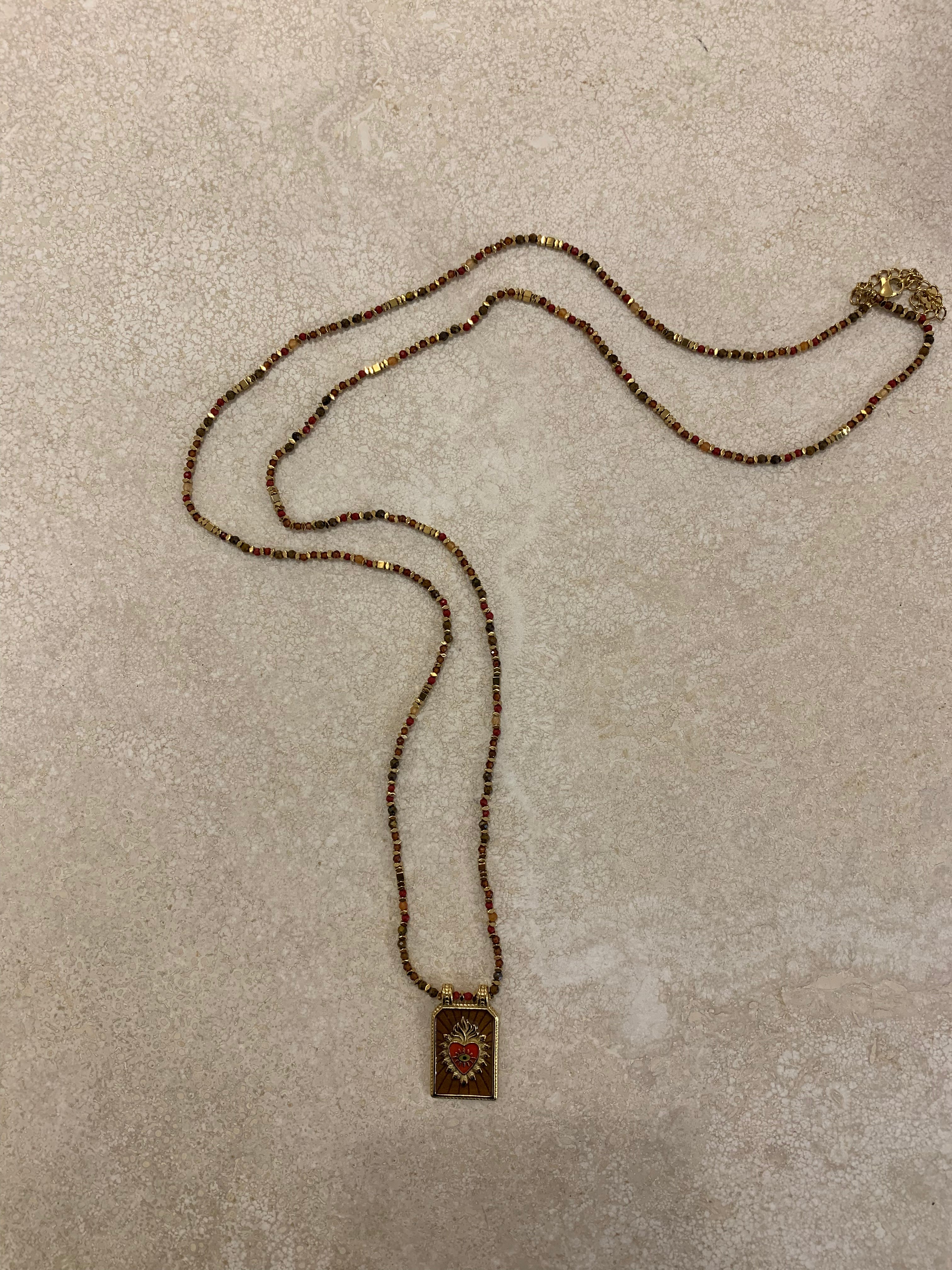 Collana Placchetta Cuore
