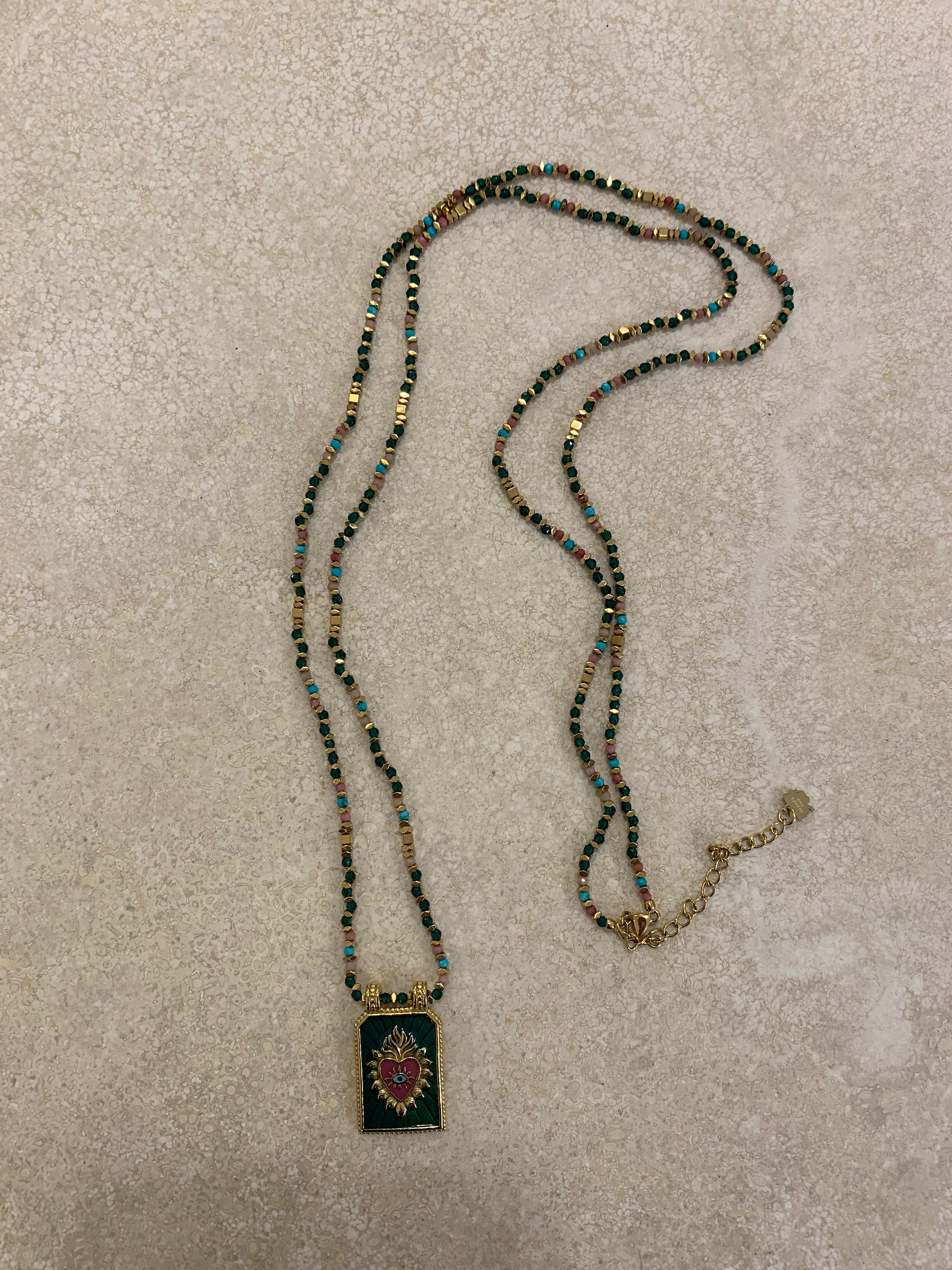 Collana Placchetta Cuore