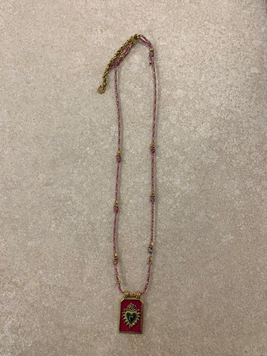 Collana Placchetta Cuore
