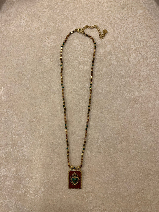 Collana Placchetta Cuore
