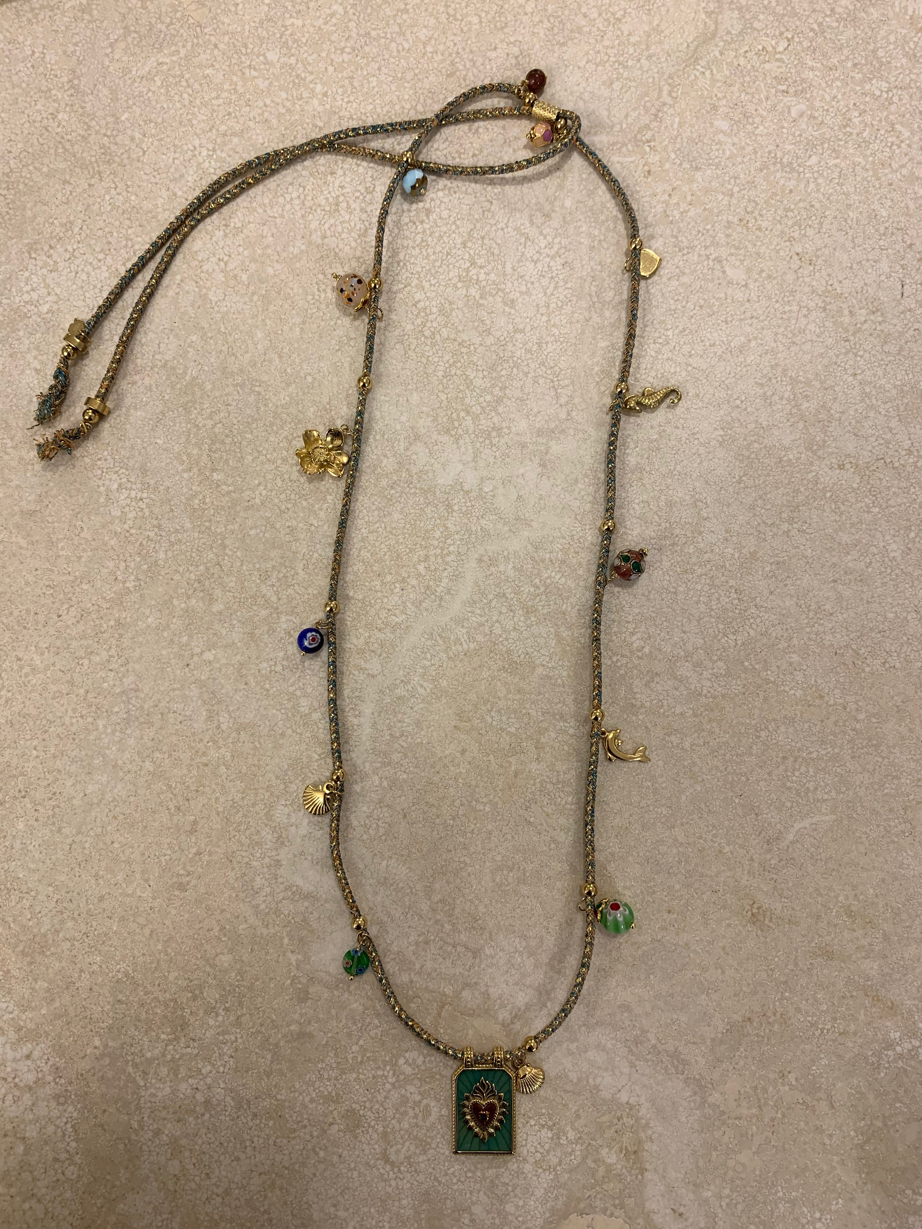Collana Placchetta Cuore
