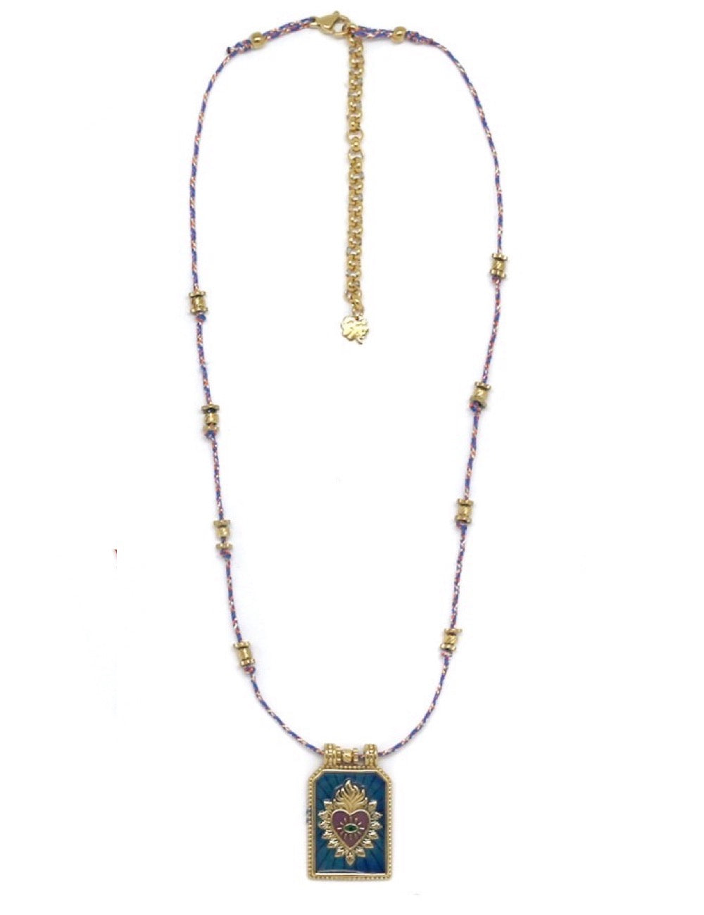 Collana Placchetta Cuore Sacro