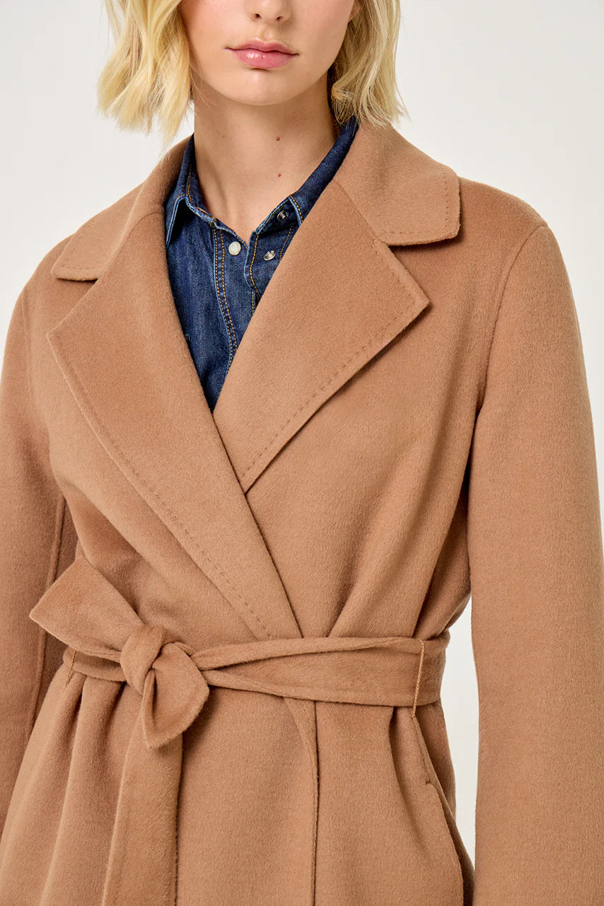 Cappotto con Cinta Maxime