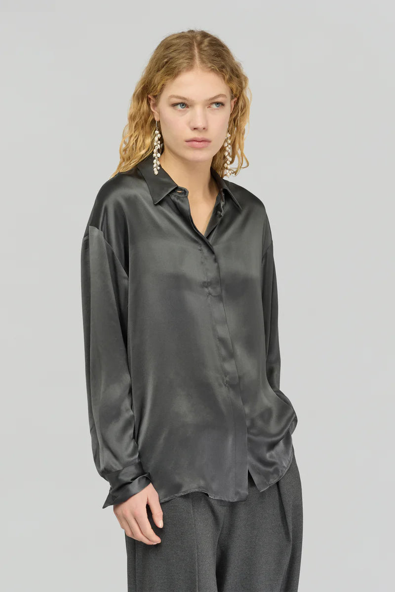 Camicia Scollata Retro