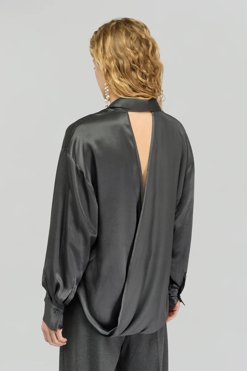 Camicia Scollata Retro