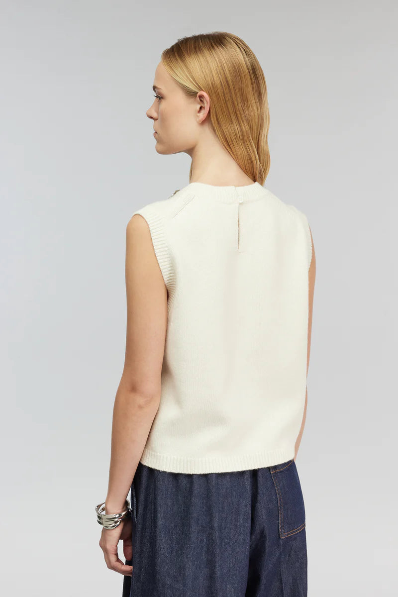 Gilet con Strass Alienor