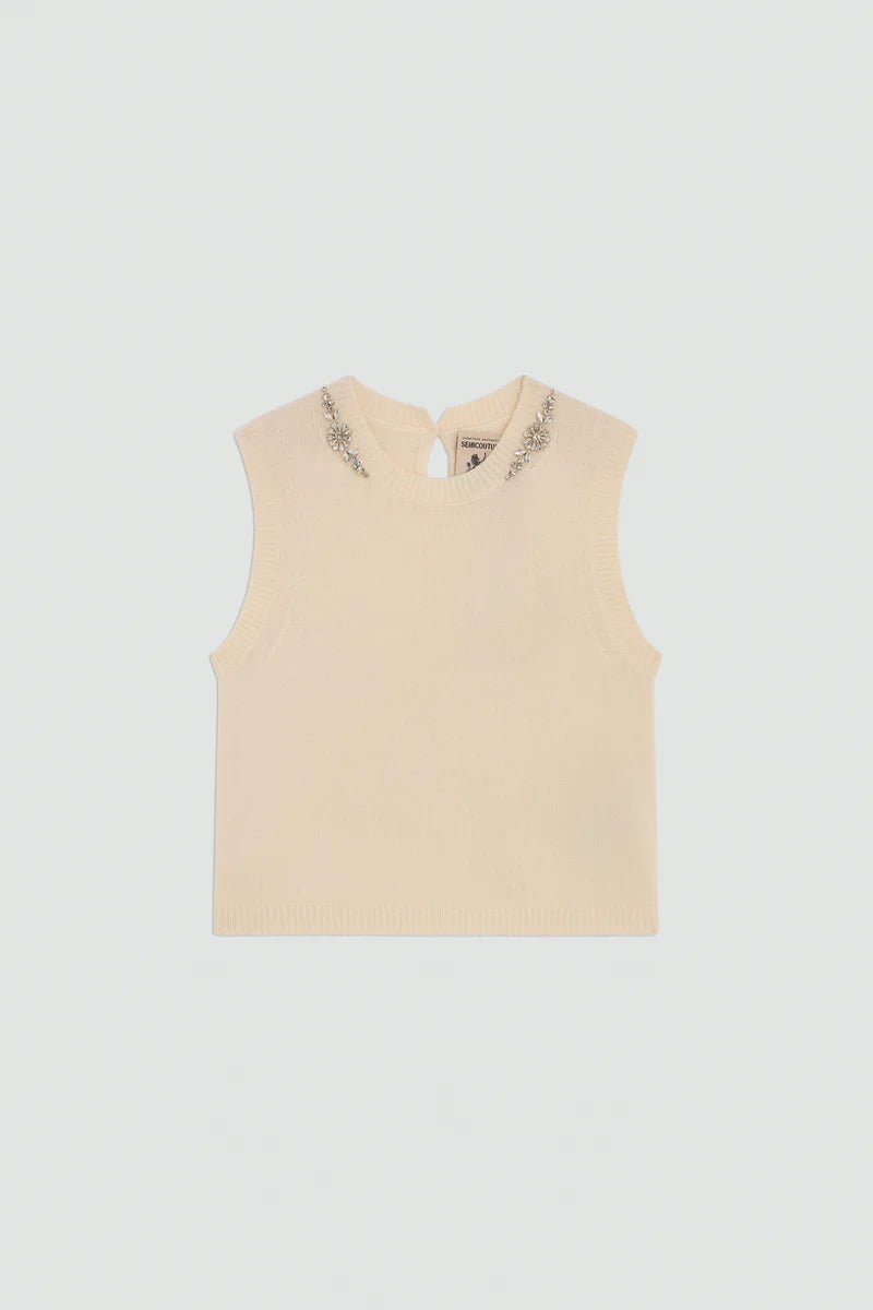 Gilet con Strass Alienor