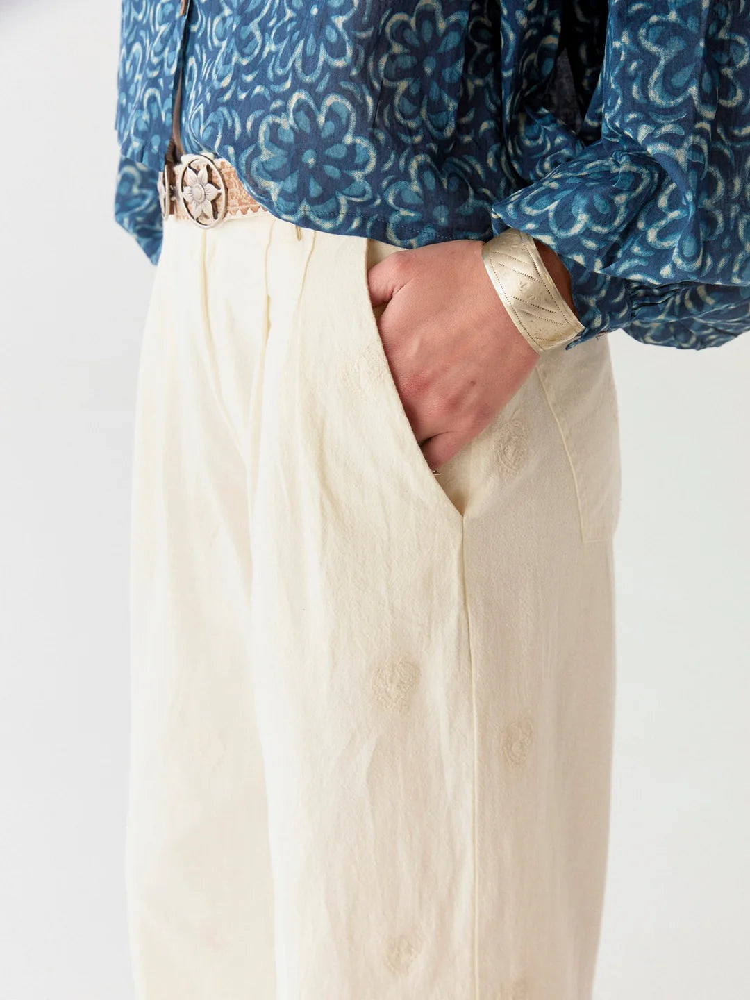 Pantaloni Lolo Paisley